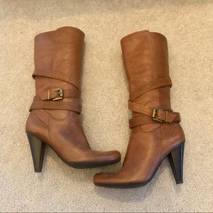Tan Leather Boots